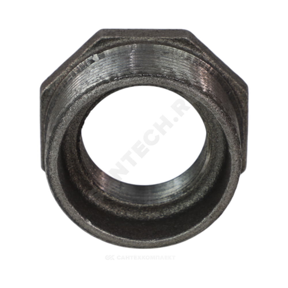 Футорка чугун Ду 50х40 (2"х1 1/2") НР/ВР Fittex PLUS