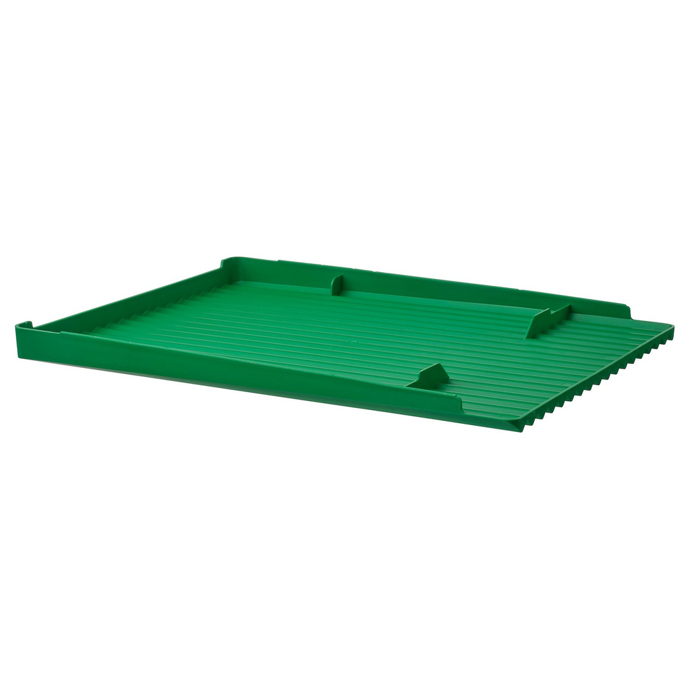 IKEA RINNIG  (ИКЕА РИННИГ)  -  Сушилка для посуды, двусторонняя - зелёный 40x31 см
