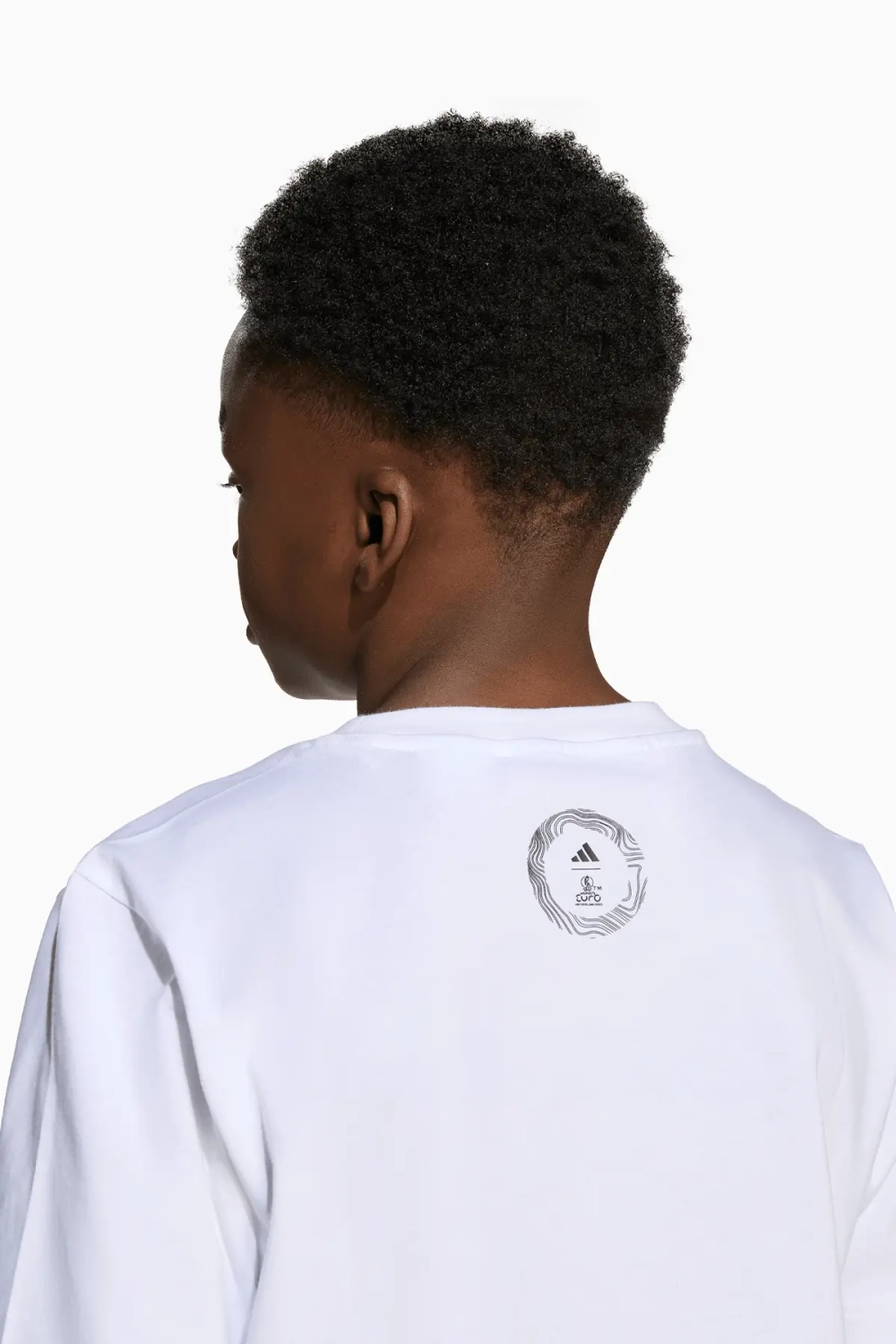Футболка adidas UEFA Women's Euro 2025 Tee Junior - белый