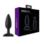 Чёрная вибровтулка NEXUS ACE SMALL с дистанционным управлением - 10 см. (Цвет: черный)