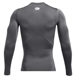 Компрессионная одежда Under Armour HeatGear Armour Comp Long Sleeve - castlerock/white