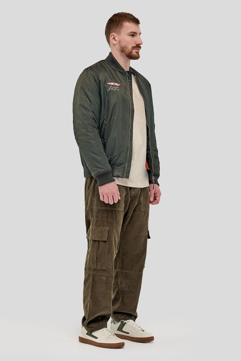 Мужской демисезонный бомбер Aviator