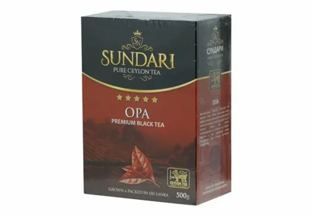 З/чай SUNDARI 25пак*2г.*72шт/яш