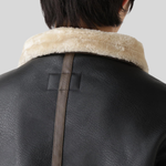 Куртка Alpha Industries Faux Leather B-3 Mod Jacket Espresso (Коричневый)
