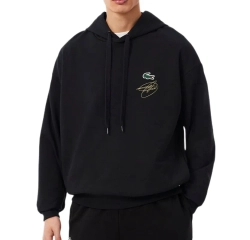 Мужская теннисная кофта Lacoste Tennis x Novak Djokovic - black