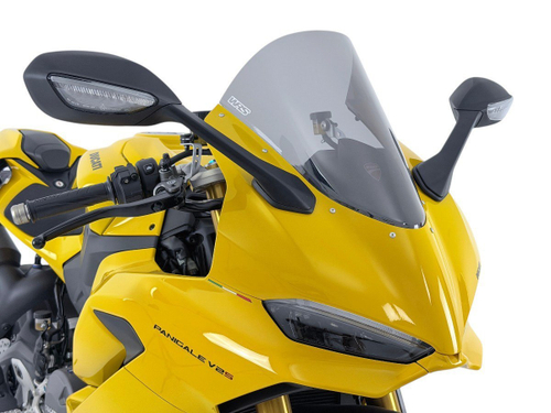 DU046F WRS SMOKE RACE WINDSCREEN +20MM (P V2 2025)