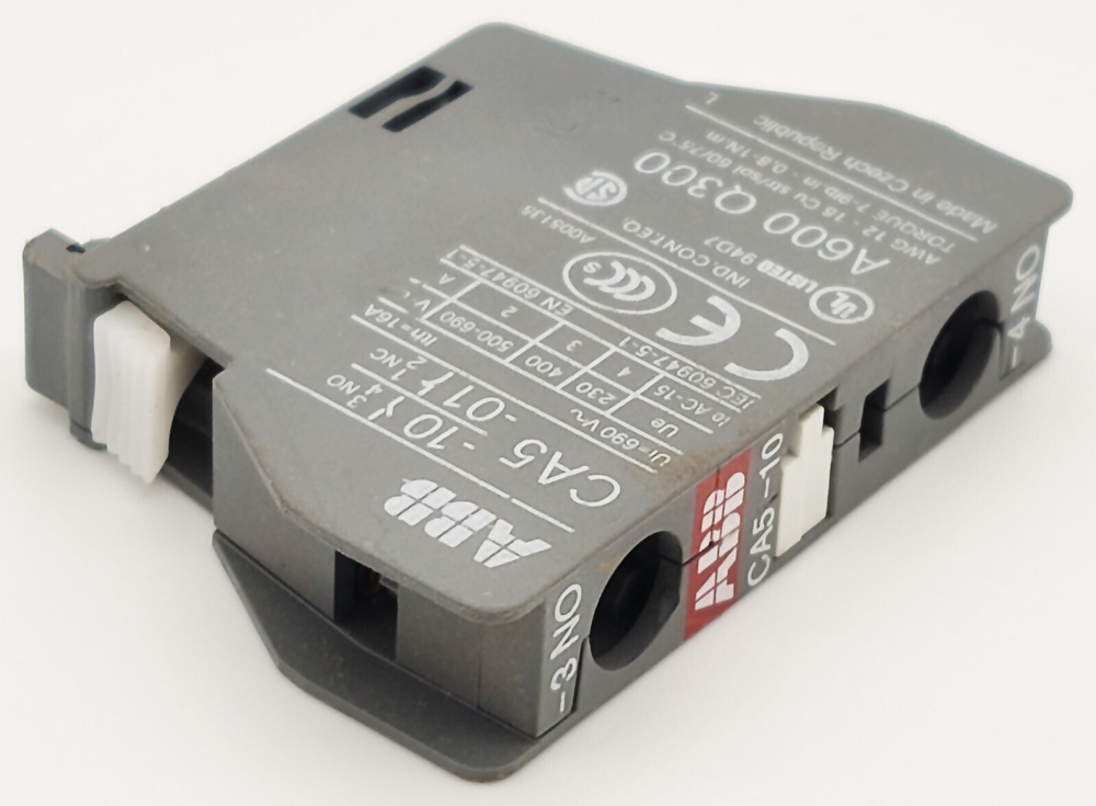 Контактный блок ABB CA5-10 фронтальный 1SBN010010R1010 2шт