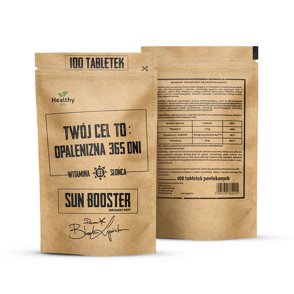 Ваша цель: 365 дней загара - Sun Booster - 100 таблеток