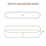Ленты бесконечные и бобины шлифовальные на тканевой основе 13х457 P120