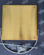 Timo SX-5029/17SM Petruma Набор для комплектации душа, с терм., 500х500 мм/микрофон, золото матовое