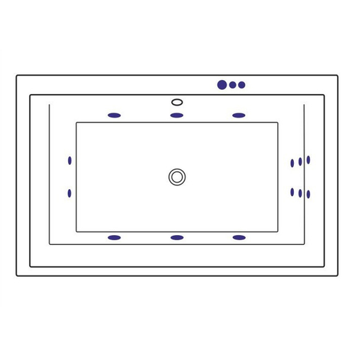 Акриловая ванна Excellent Crown Lux Smart 190x120 WAEX.CRO19.SMART