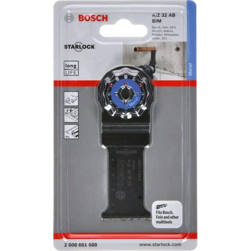 Погружное полотно по металлу BIM AIZ 32 AB Metal BOSCH 2608661688