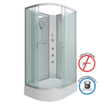 Душевая кабина Niagara Classic NG-33094-14RBKG (100х90х200) средний поддон(26см),стекло матовое,4 места