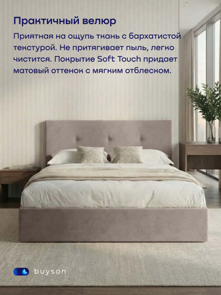 Кровать БайРелакс (велюр, без ПМ)
