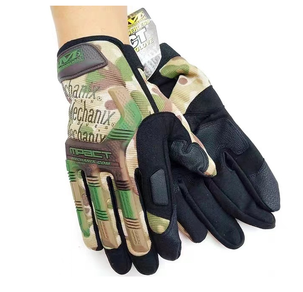Перчатки полнопальцевые Mechanix "Удар"