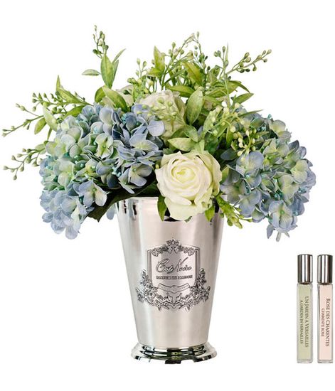 Диффузор букет розы с гортензиями бело-голубой Grand Summer Posy, Cote Noire