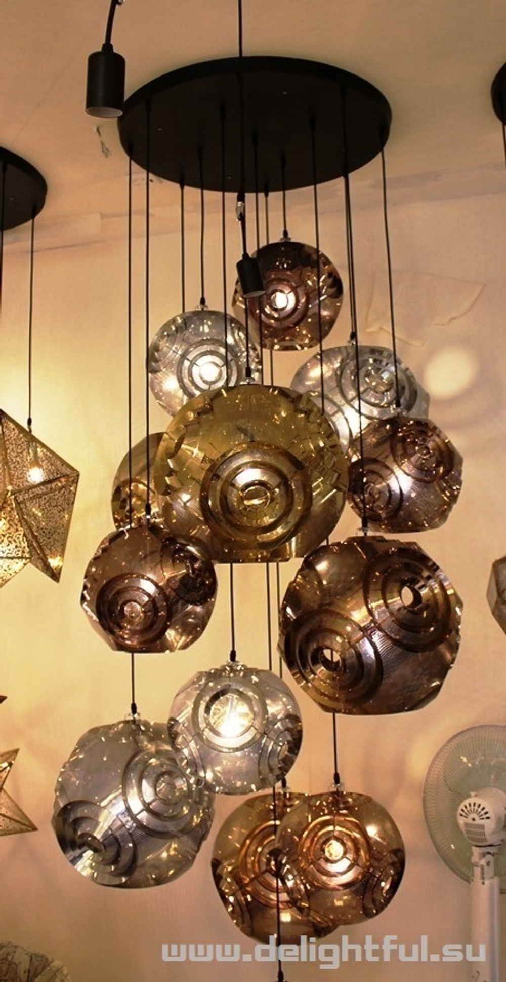 дизайнерский светильник Tom Dixon Curve 45 cm ( chrome )