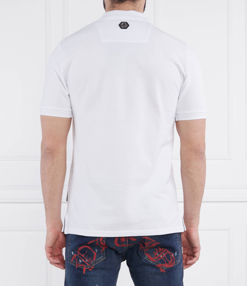 Поло Philipp Plein - белый(MTK6247 PTE003N)