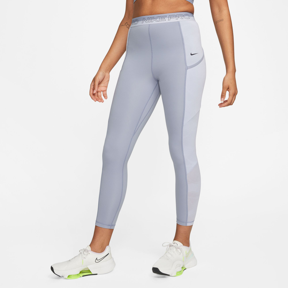 Женские теннисные брюки Nike Dri-Fit Performance High Rise Tight Women - Lilac