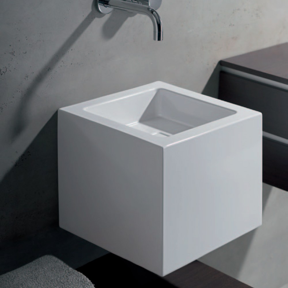 Раковина подвесная Alape Washstand 33x35xh30 см, белая 4271 000 000 (WT.QS325X)