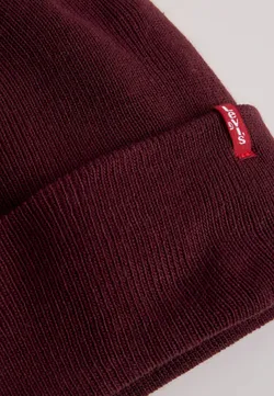 Шапка LEVI'S SLOUCHY RED TAB BEANIE TAWNY PORT