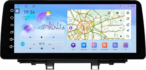 Магнитола для KIA Picanto 3 2017+ - FarCar S500+TS10 монитор 12.3" 2K QLED на Android 14, Быстрая, CarPlay, 4G SIM-слот