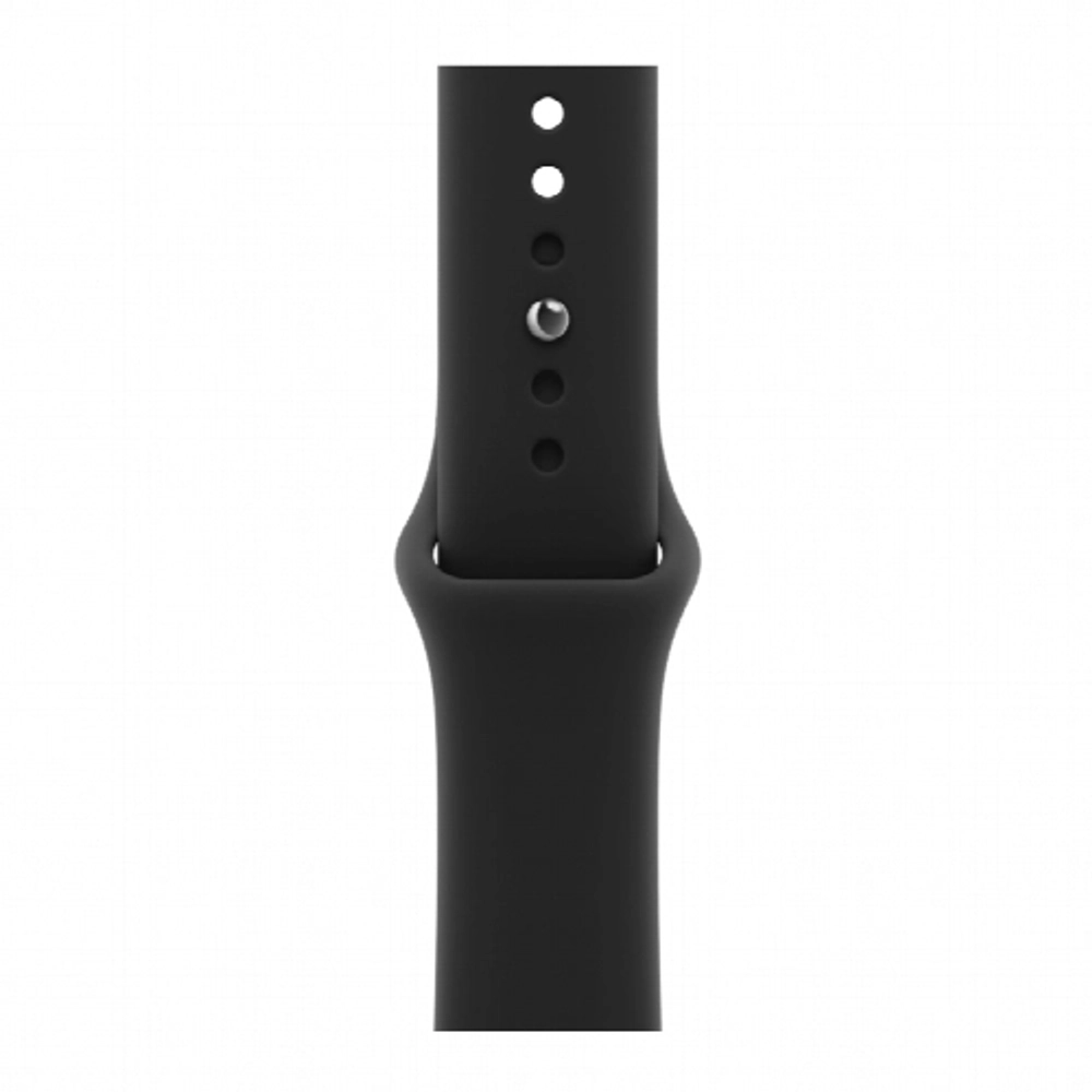 Apple Watch S12 42 mm Black Aluminum Case | Black Sport Band, M/L
