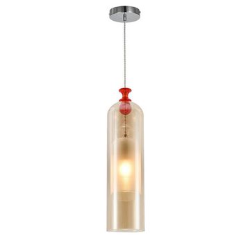 Подвесной светильник 1*E27 V000517 11050/1P Amber янтарный Pulsante Indigo
