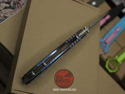 Нож Spartan Blades Harsey Titanium Custom Огненный - огненный титан