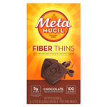 Metamucil, Fiber Thins, шоколад, 12 пакетиков, 22 г (0,77 унции) каждый