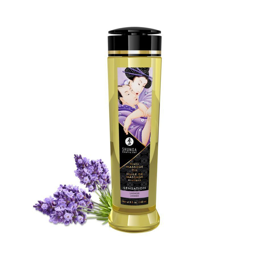 Shunga Аромамасло для массажа. Лаванда, 240 мл