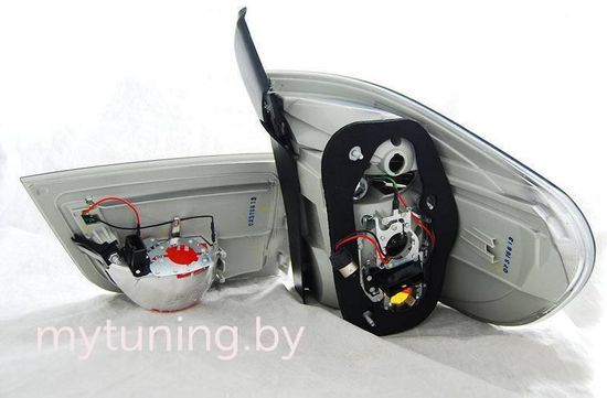 Задние фонари red white led для BMW X5 E70