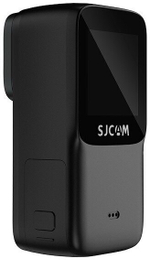 Экшн камера SJCam C200 черная с креплением, цифровым стабилизатором, водонепроницаемая 4K Ultra HD на шлем, голову, грудь, велосипед