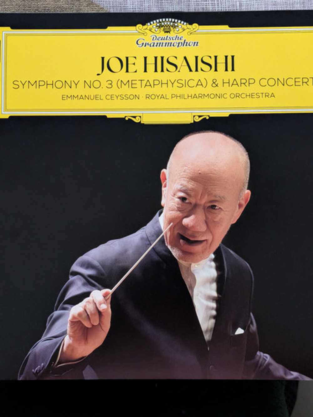 Joe Hisaishi - Symphony No.3  (Metaphysica) & Harp Concerto - Сlear 2LP