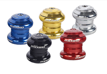Рулевая колонка ROCKBAO,34 мм,1-1/8, пром подшипник,109 гр.(Цв. черный)