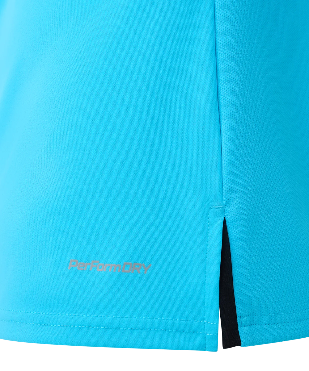 Футболка судейская с длинным рукавом DIVISION PerFormDRY Referee LS Tee, голубой