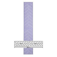 3М Полоски Hookit Purple с мультипылеотводом 70x396мм, Р320 30615