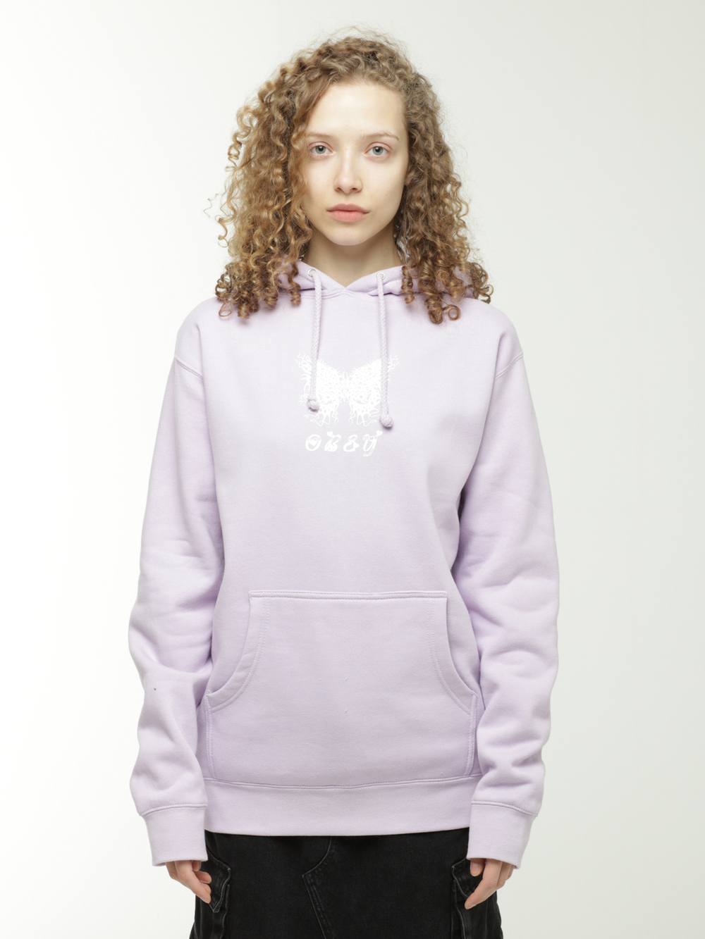 Женская Толстовка Obey Flaming Butterfly
