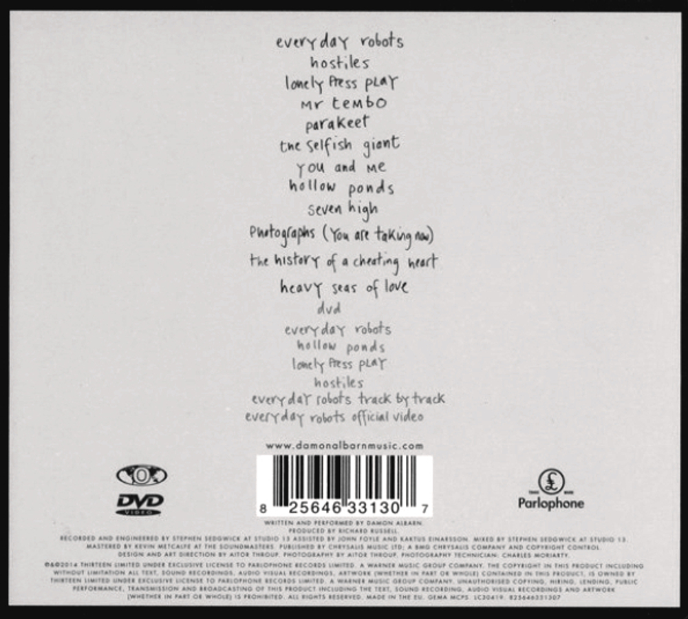 Damon Albarn / Everyday Robots (CD+DVD)