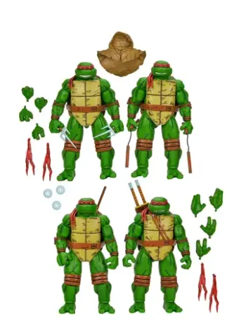 Фигурка NECA (Mirage Comics) TMNT: Eastman And Laird Turtles (4-Pack)