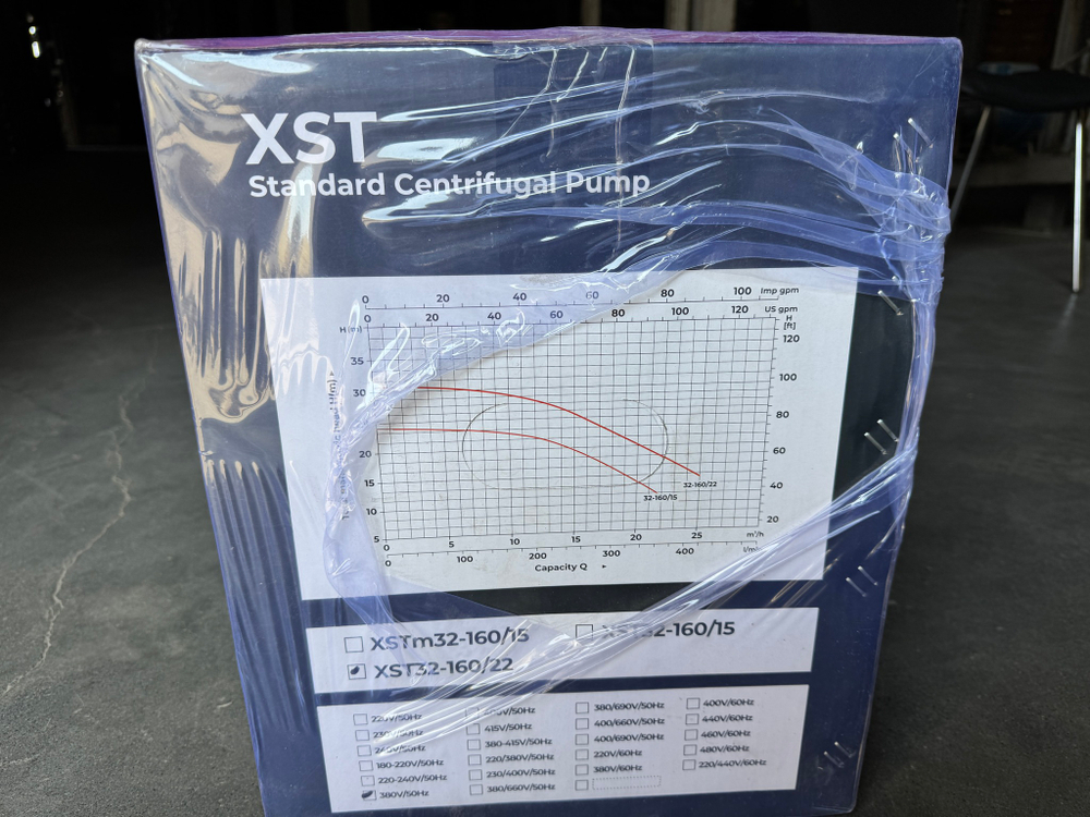 Насос поверхностный консольный LEO модель XST32-160/22