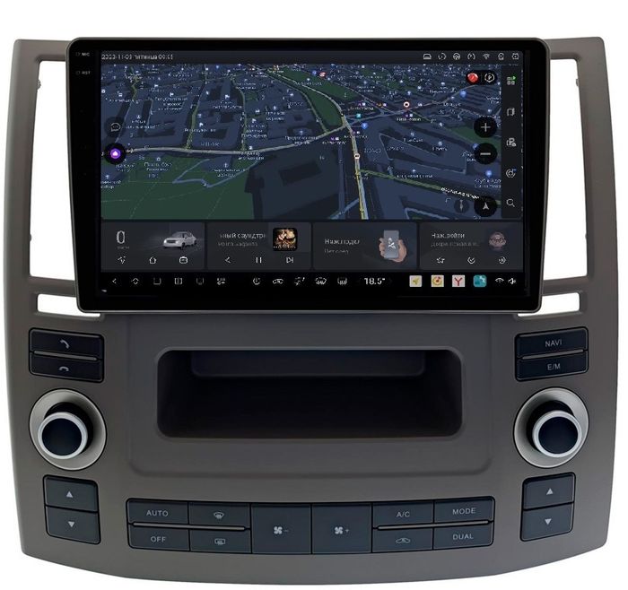 Магнитола для Infiniti FX35, FX45 2006-2008 - Kuberg DUDU7 SF-9279-2 QLed+2K, Android 13, Быстрейшая, UIS7870 (DUDU7), CarPlay, SIM-слот