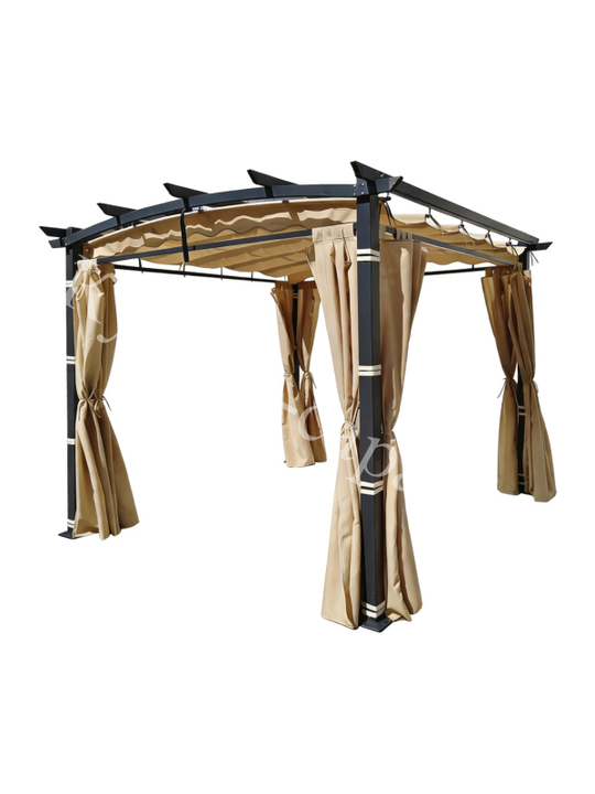 Тент садовый Green Glade 3x3 м со стенками