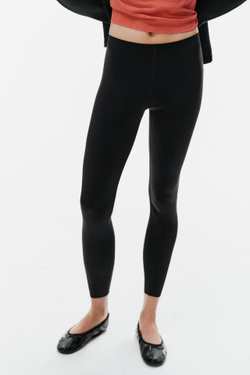 ZARA ЭЛАСТИЧНЫЕ ЛЕГИНСЫ, ЧЕРНЫЙ
