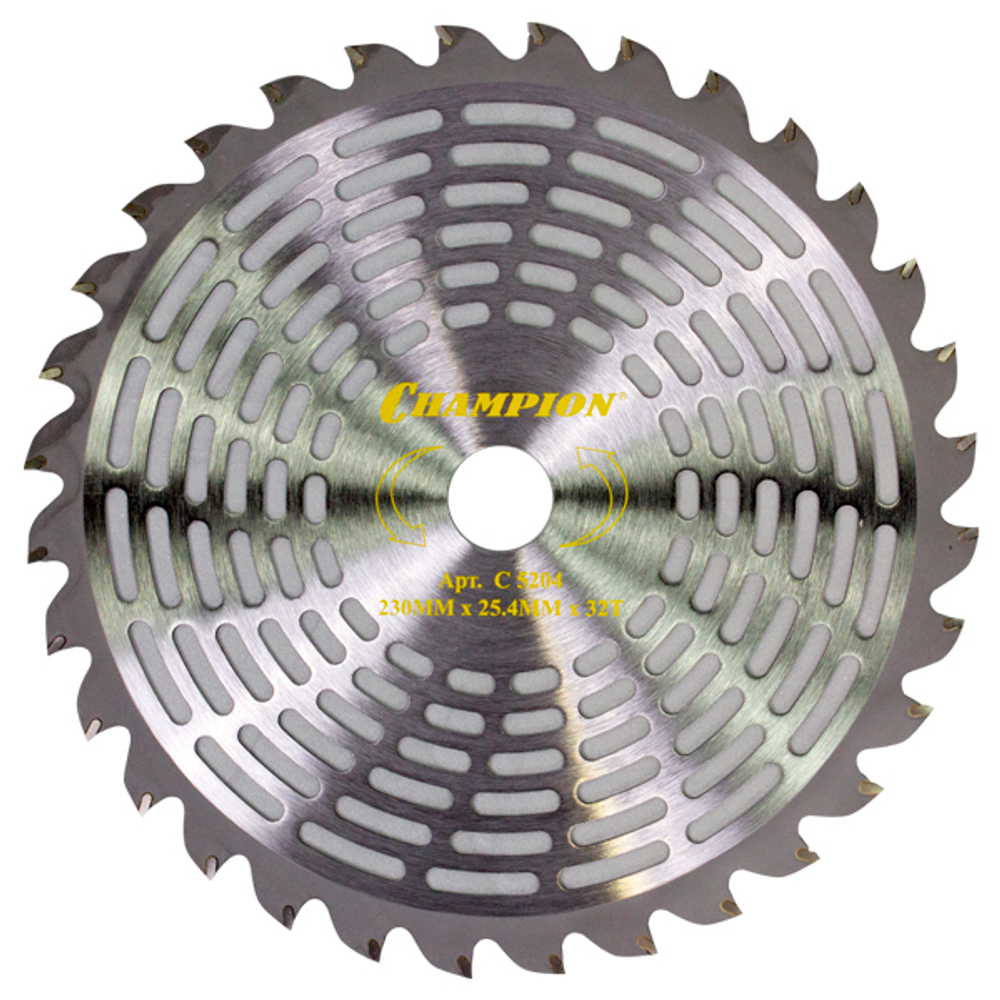 Нож с зубцами из твердого сплава Super Light 32/230/25,4 (SRM-330ES/SRM-350ES,4605,T433,T523,T437,T5