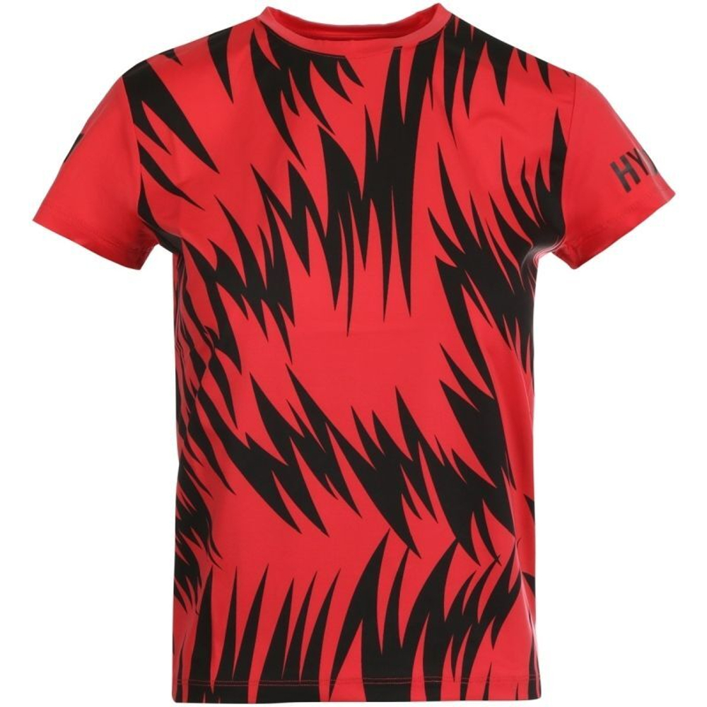 Футболка для мальчика теннисная Hydrogen Thunder Tech Tee Kids - red
