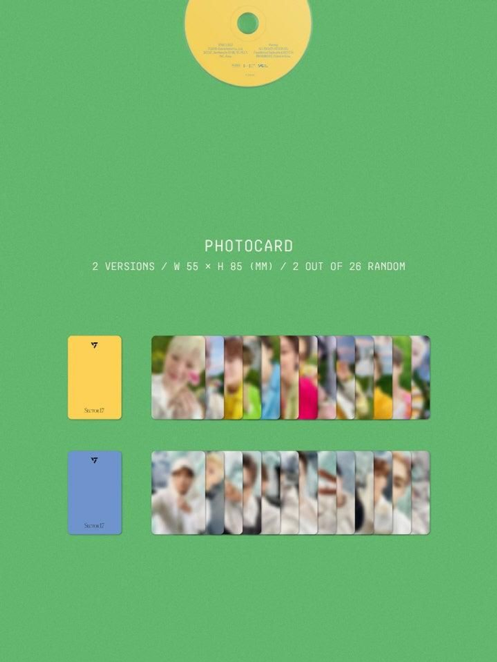 Альбом SEVENTEEN - SECTOR 17 4th Album Repackage COMPACT Version