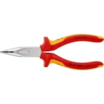 Длинногубцы хромированные 160 мм Knipex 25 26 160