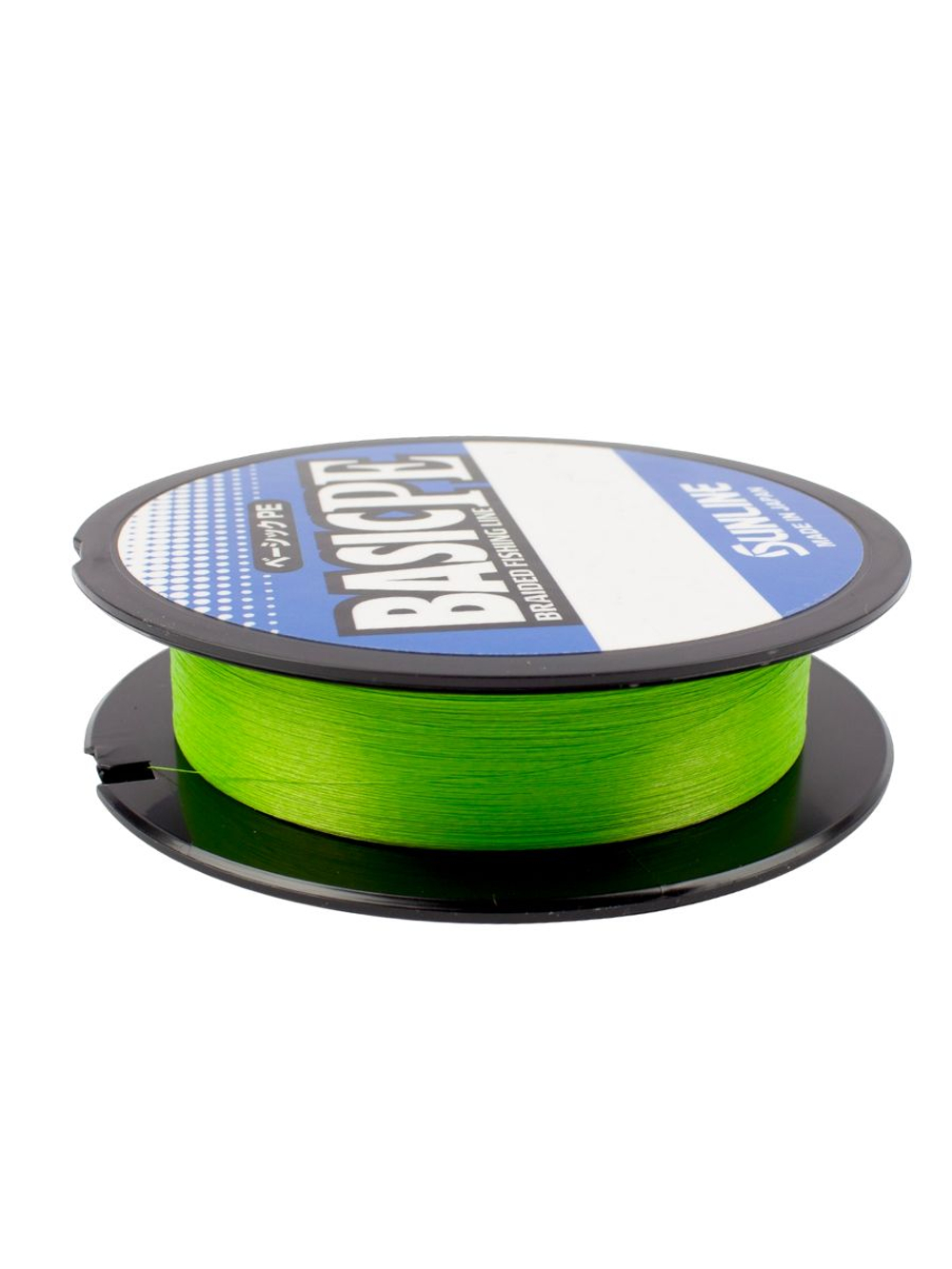 Шнур плетеный Sunline BASIC PEx4 Light Green 150м #0.6, 0.132мм - 4.5кг (светло-зеленый)