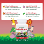 NaturesPlus, Animal Parade®, жевательные мультивитамины для детей, со вкусом вишни, 90 таблеток в форме животных